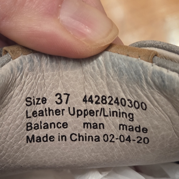 Dansko Renae Sneaker Womens Size EU 37 Gray Nappa Leather Lace Up Casual Shoes - Picture 10 of 10